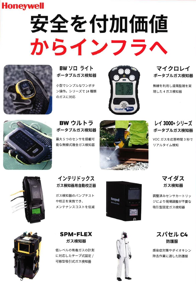 Honeywell 　安全を付加価値からインフラへ